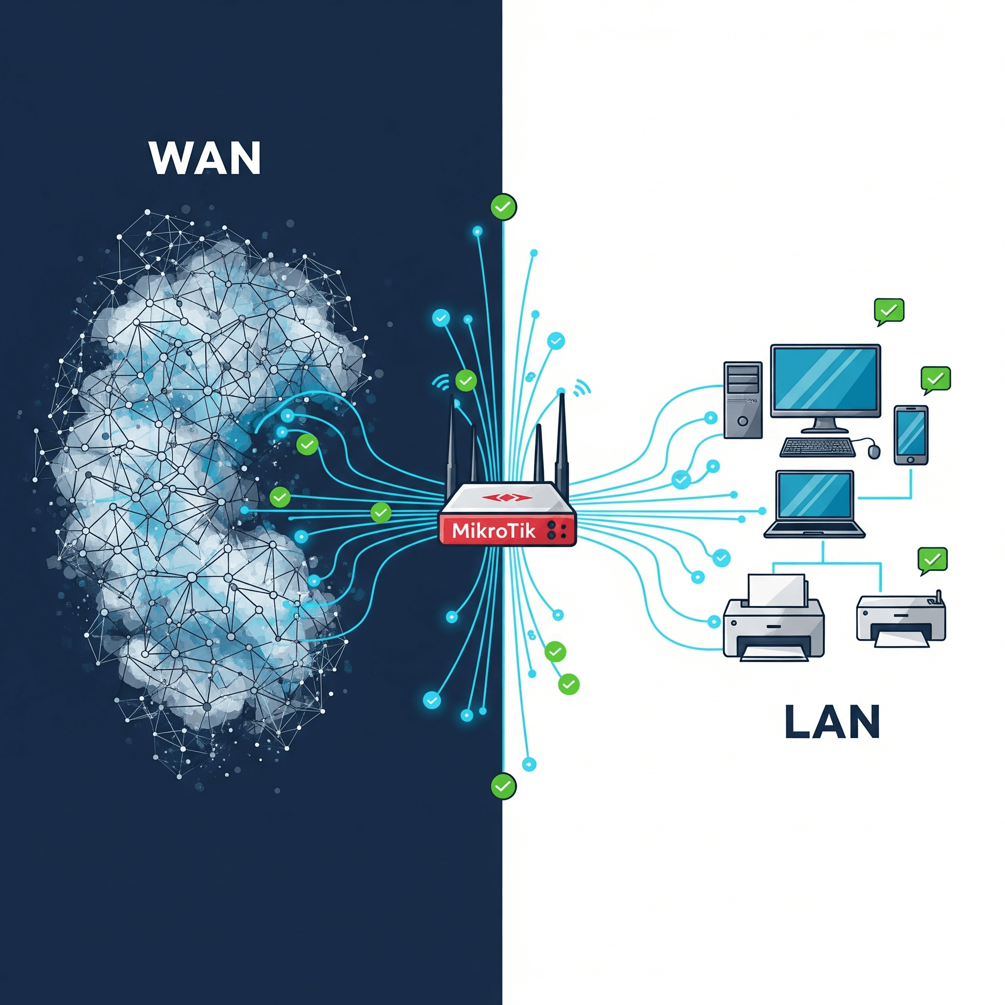 The /24 vs. /0 Mistake: A MikroTik Routing Lesson